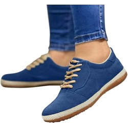 Sneakers Women Shoes Pure Pattern Canvas Shoe Casual Women Shoes Flat Lace-Up Women Platform Sneakers 